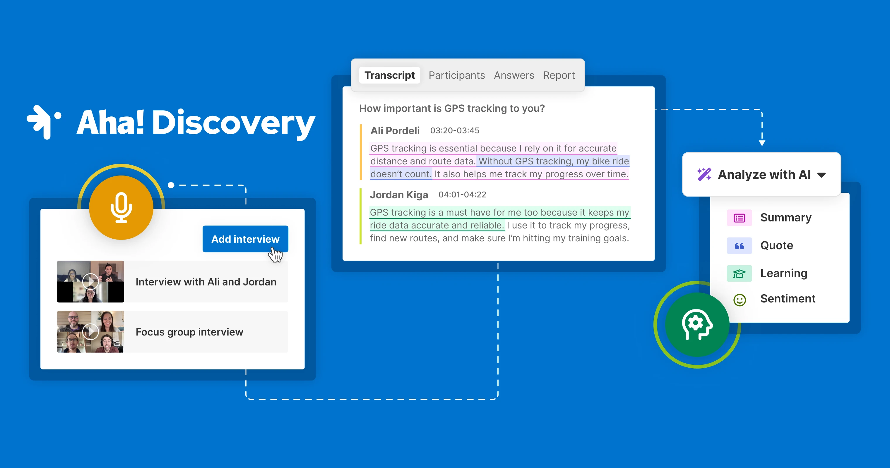 Introducing Aha! Discovery — the new way to manage customer interviews