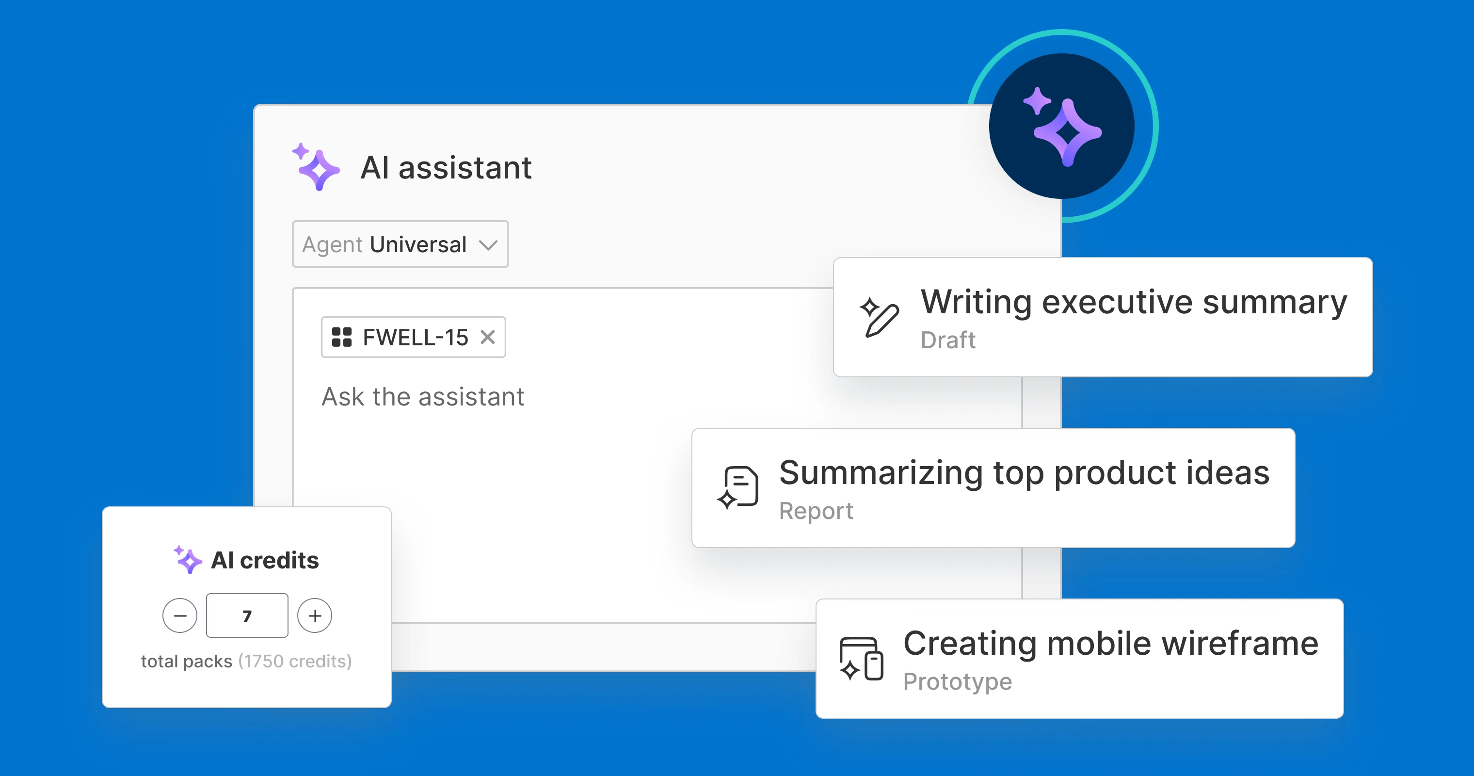 All Aha! software accounts now include AI credits