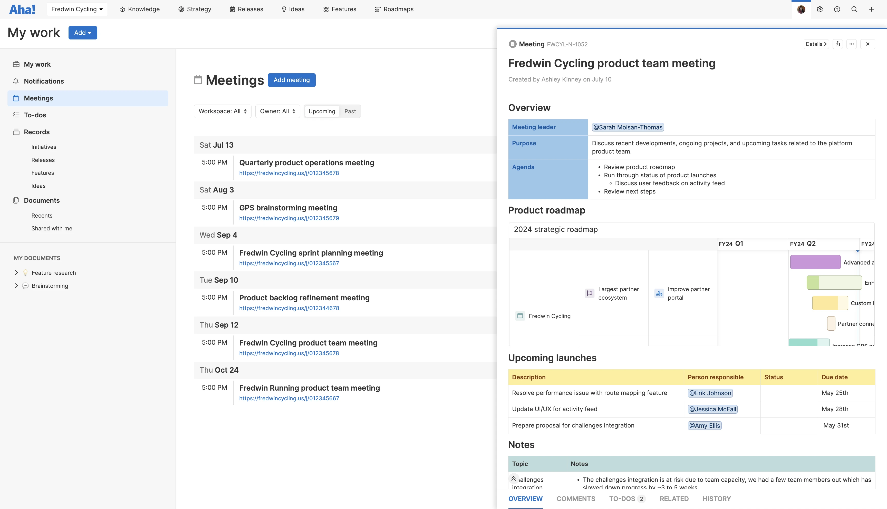 Knowledge - Meetings - Build a repository 