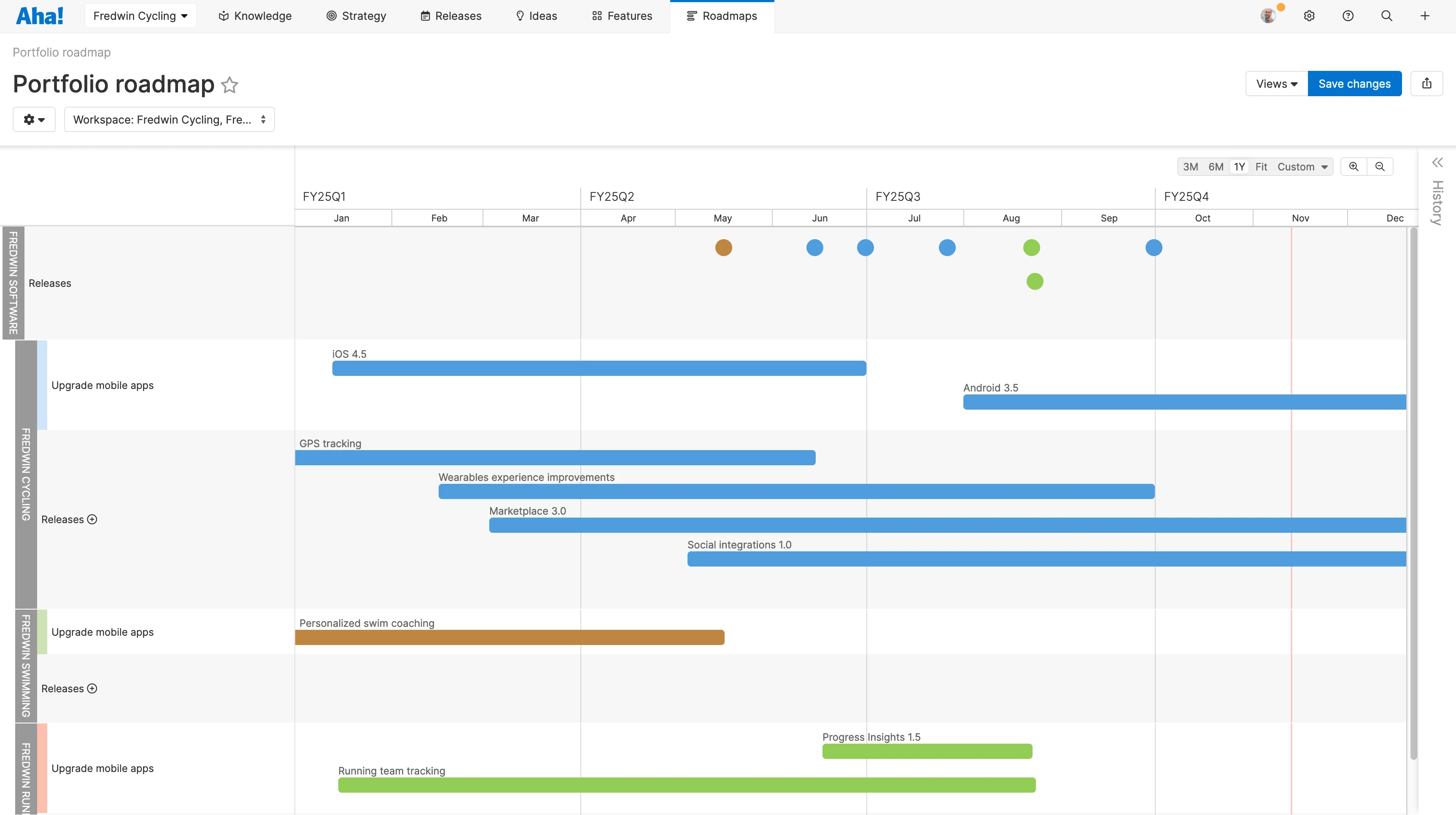 Develop / Delivery coordination - Manage product portfolios