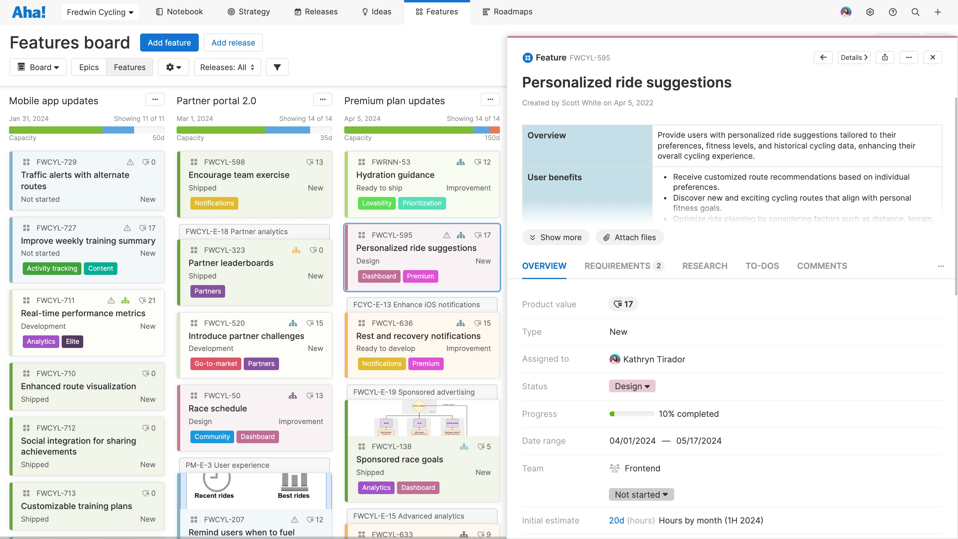 Increase development transparency