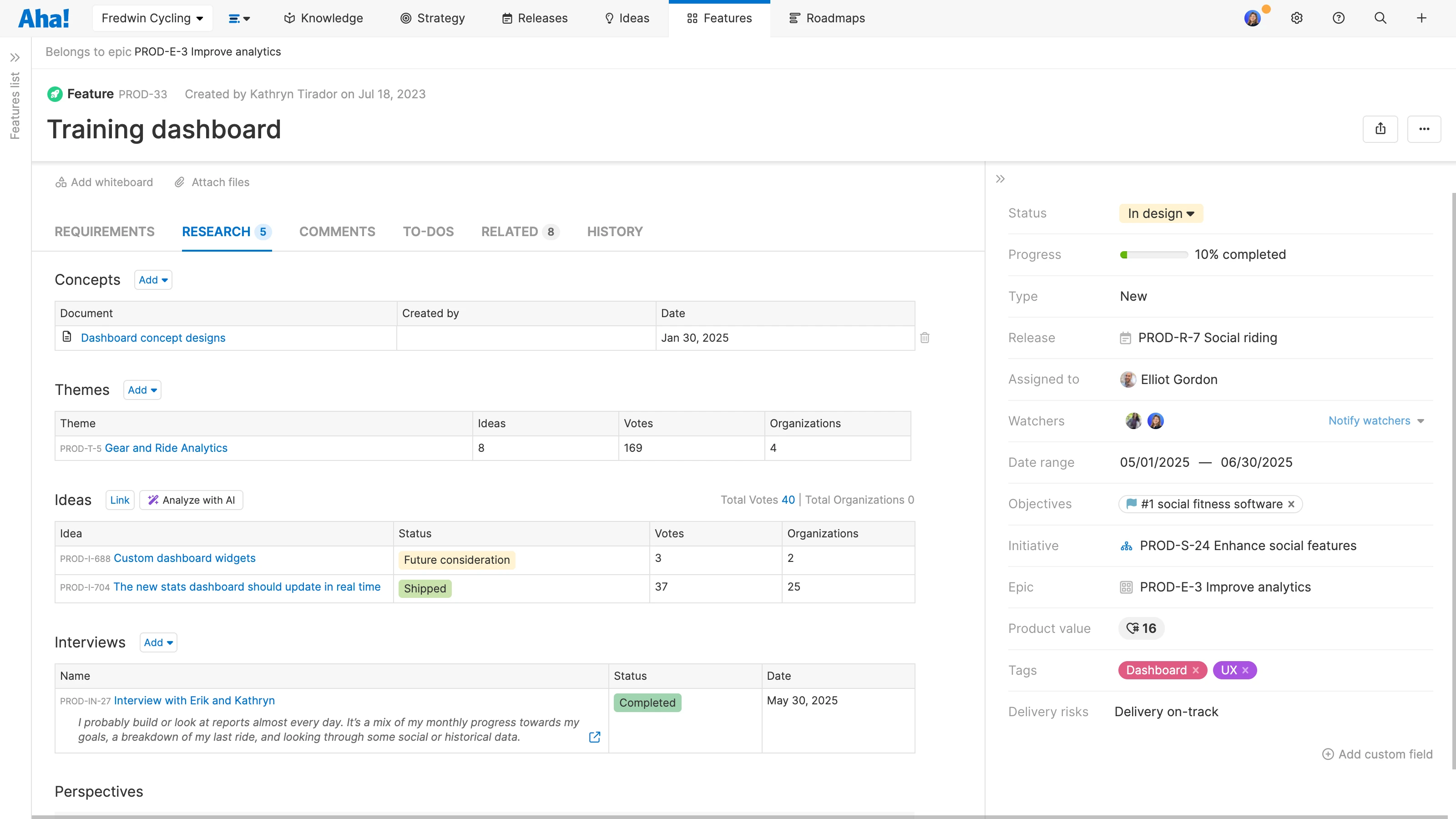 Discover - Make meaningful improvements