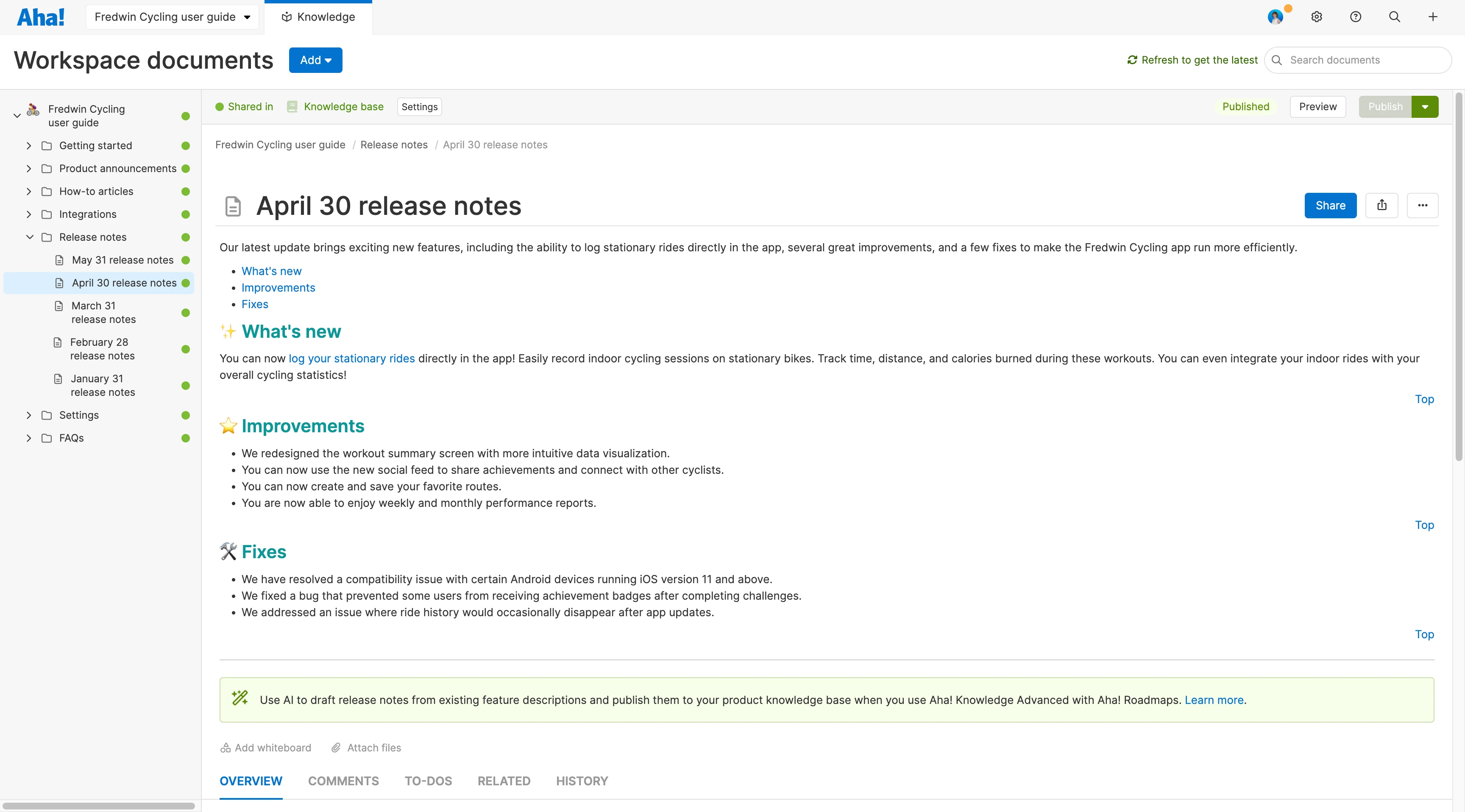 Related content - How to write excellent release notes - Image