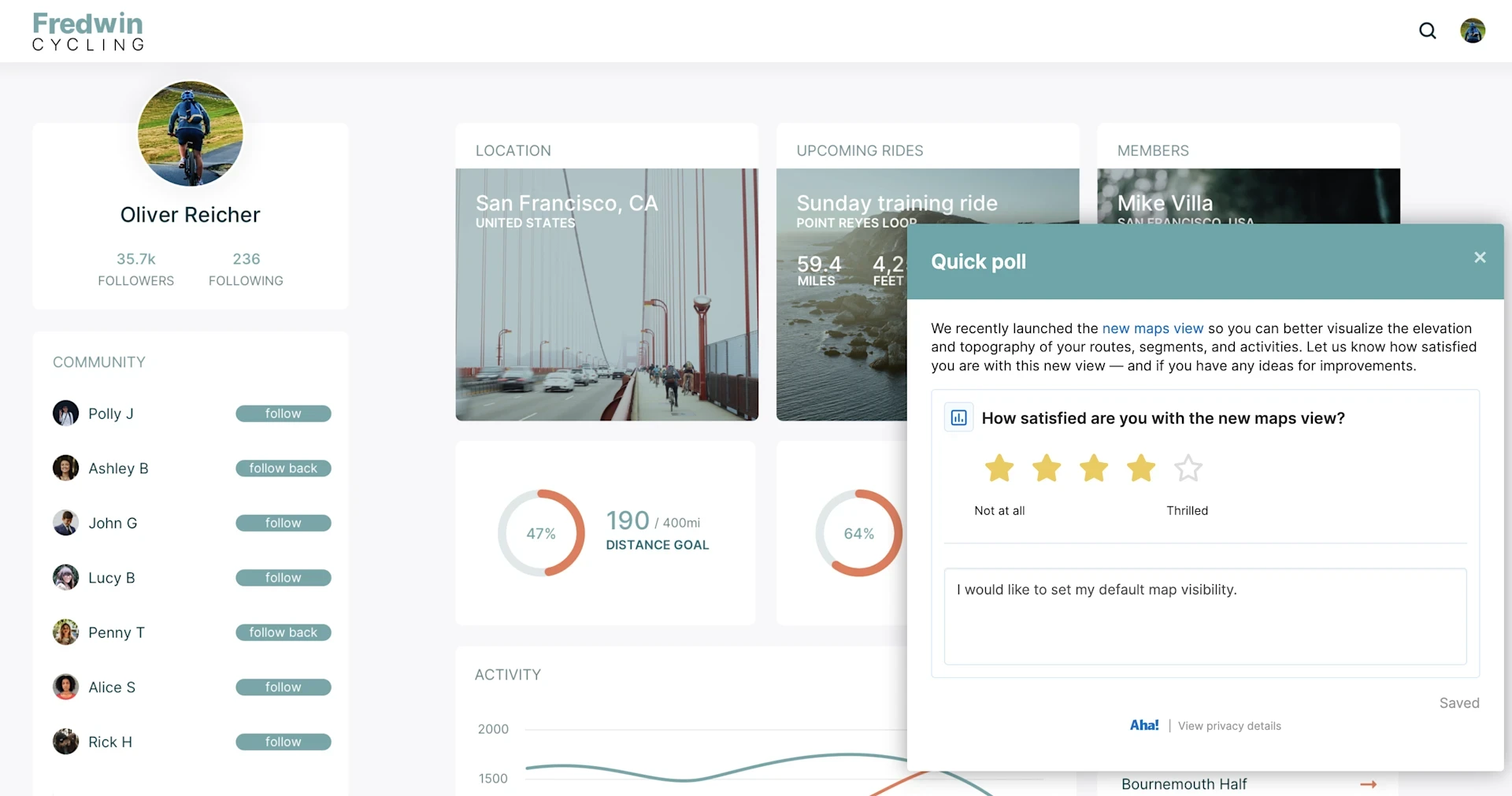 Conduct research with end users