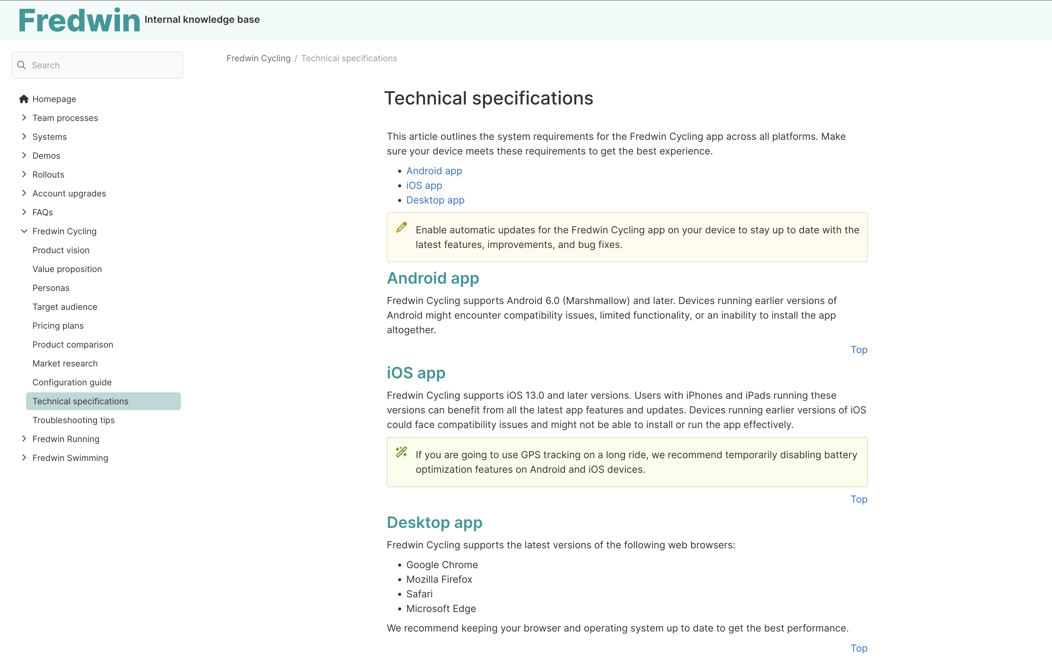 Refine all product content