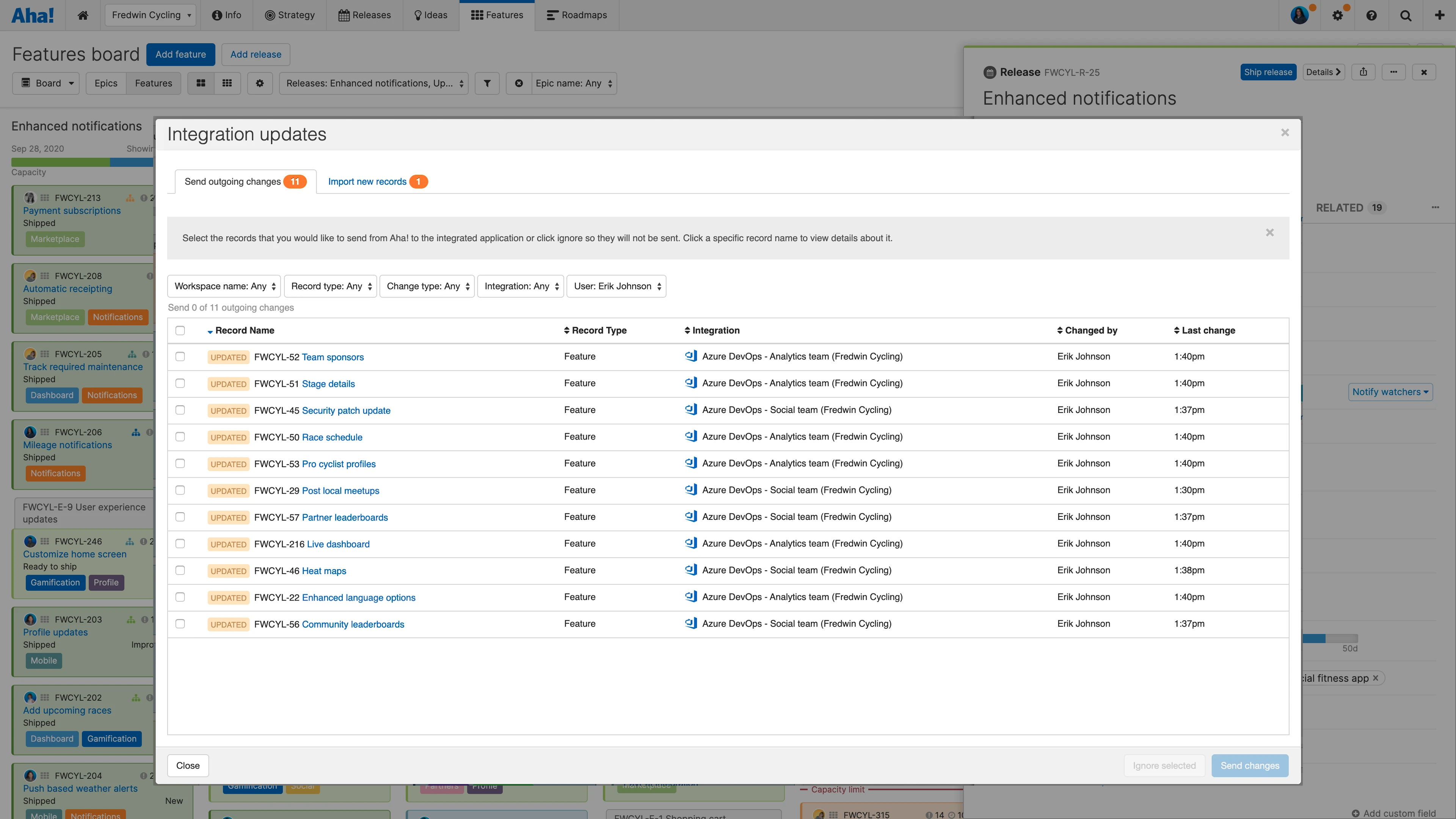 Automatically receive updates or review changes manually. 
