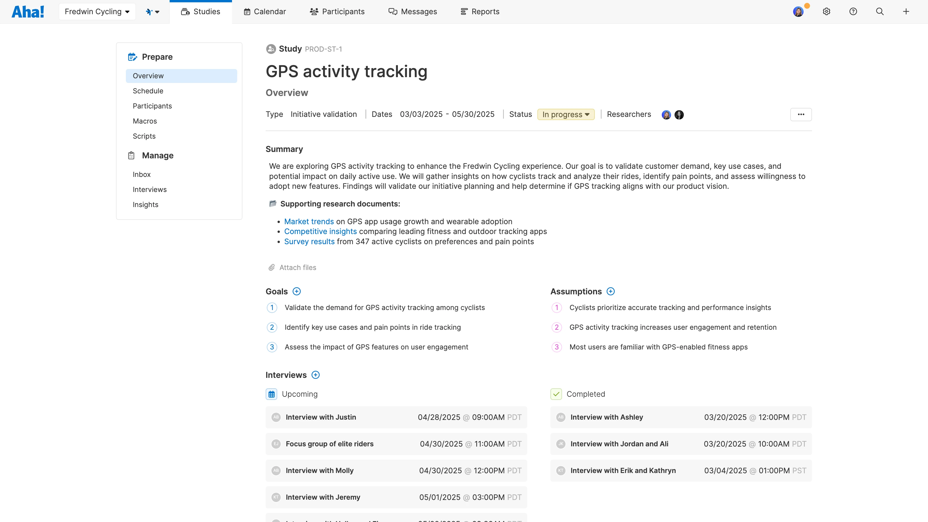 Standardize research approaches
