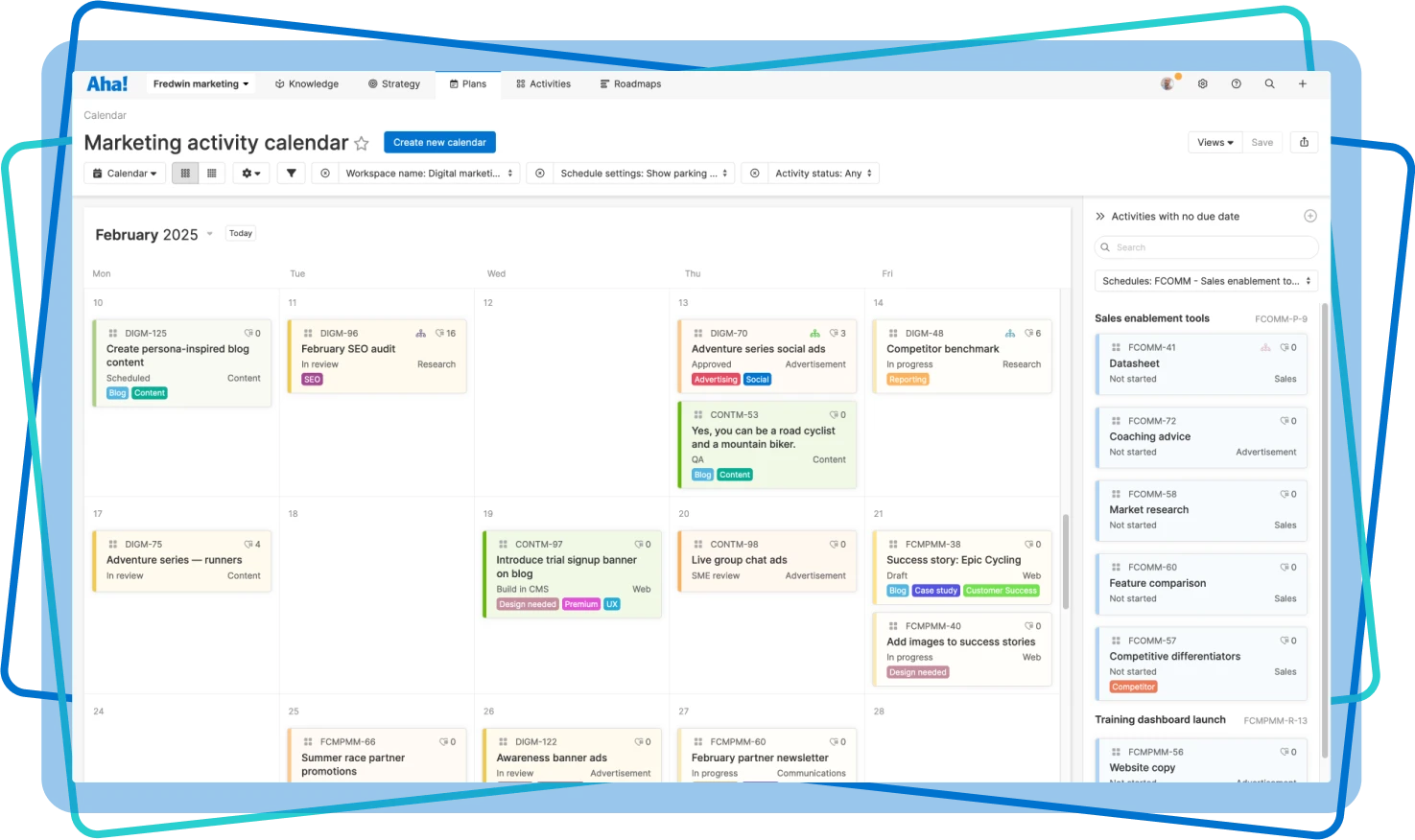 Team - Marketing - Organize launch plans