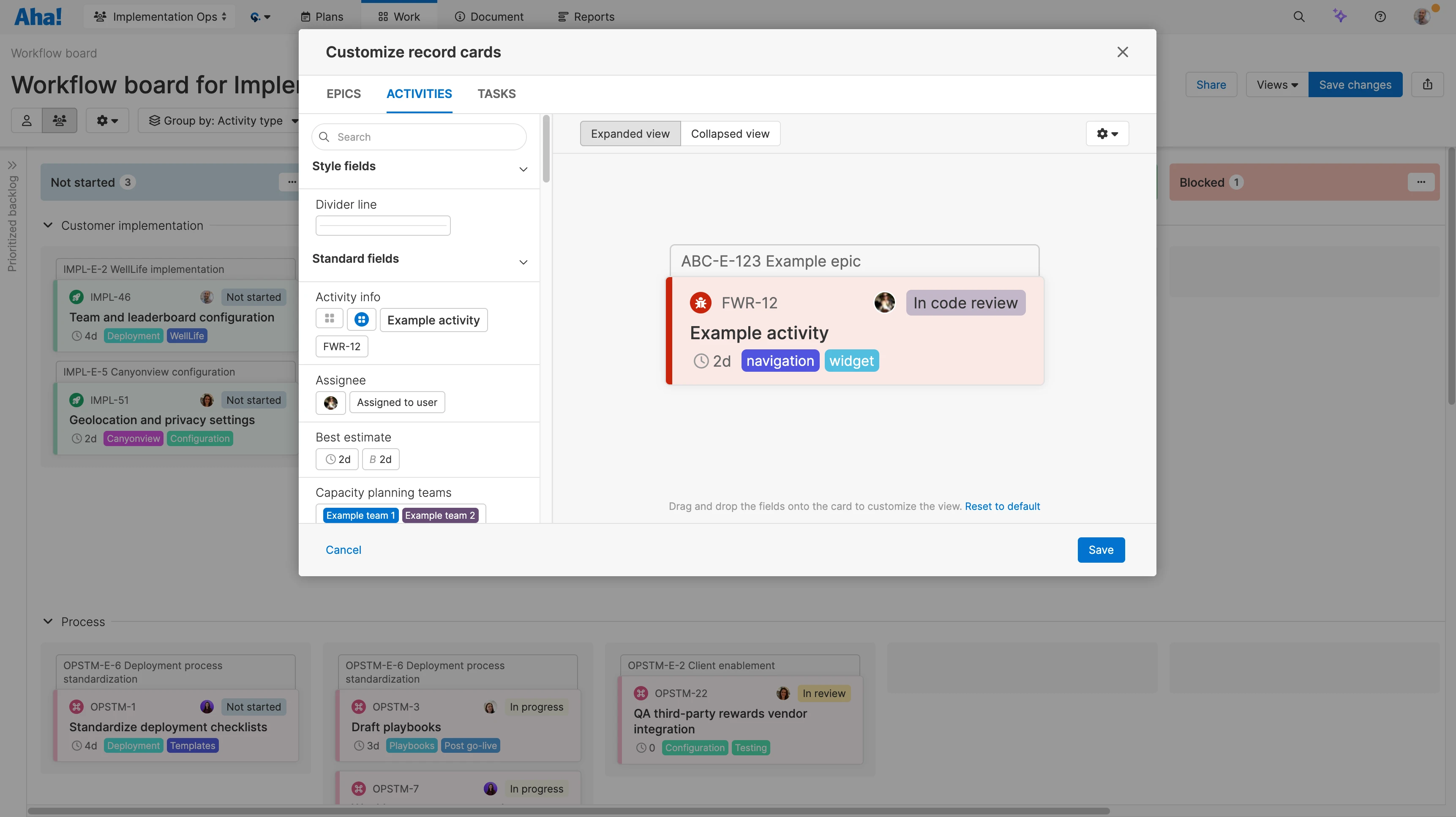 Teamwork - Flexible workflows - Personalize the experience