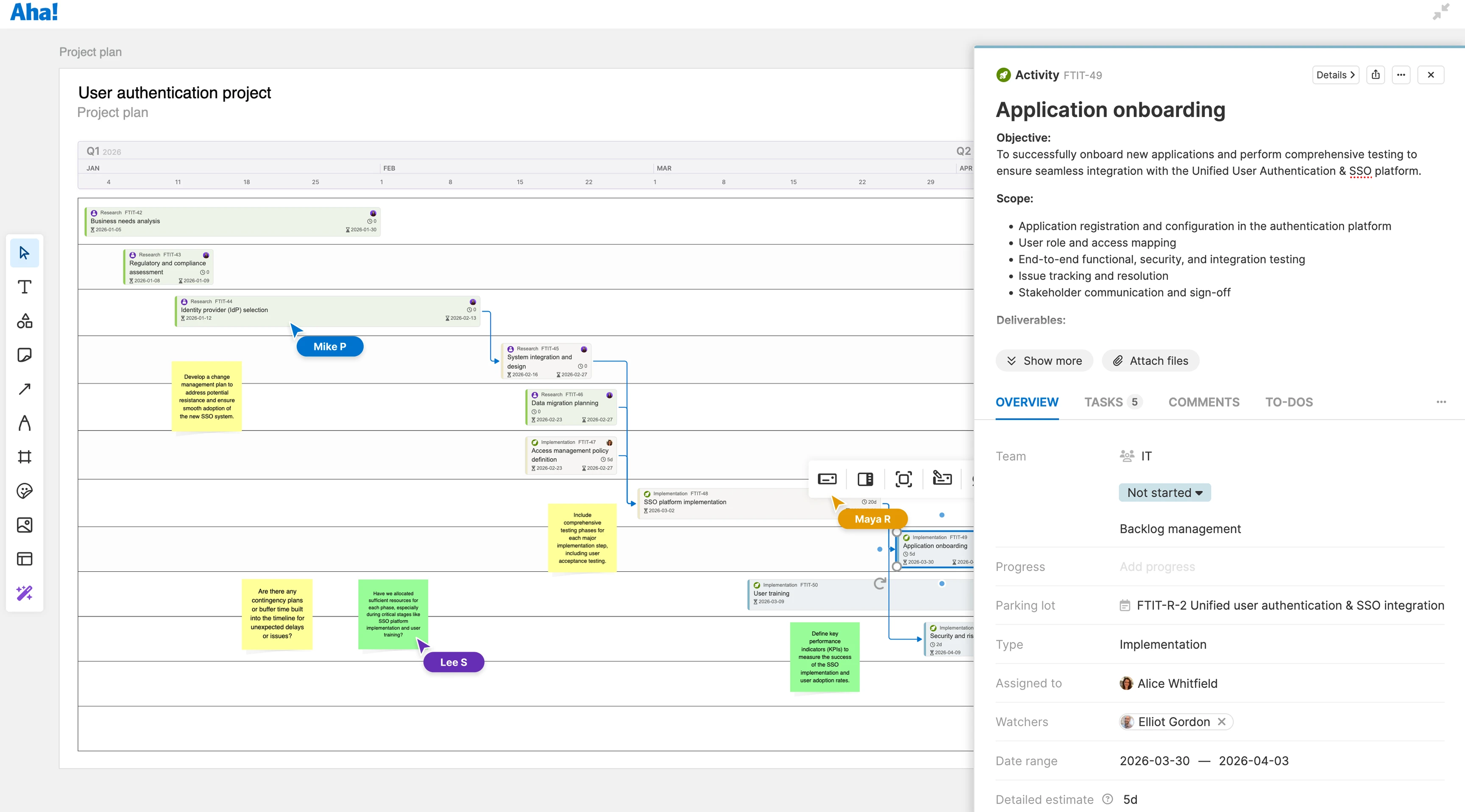 Teamwork - Timeline management - Collaborate with teammates